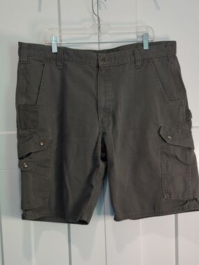 Carhartt Men's Cargo Shorts Size 42 Relaxed Fit in Olive
